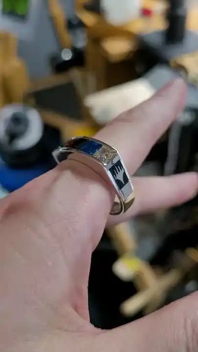 Magic the Gathering Temalı Cam Emaye Yüzük Tasarımı ve Üretim Süreci Detayları