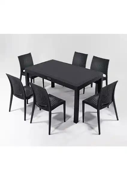 Bahçe ve Balkon İçin Mandella ve Violet Rattan Masa Takımı Karşılaştırması