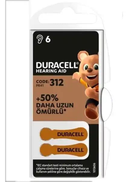 Duracell 312 ve Activair 312 İşitme Cihazı Pilleri Karşılaştırması ve Seçim Rehberi