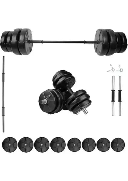 E-Life 35 kg Dambıl ve Halter Seti ile Ecgspor 45 kg Seti Karşılaştırması