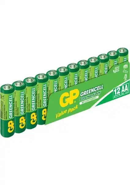 GP Greencel R6 AA ve Kodak 12 Adet Çinko Karbon Pil Karşılaştırması