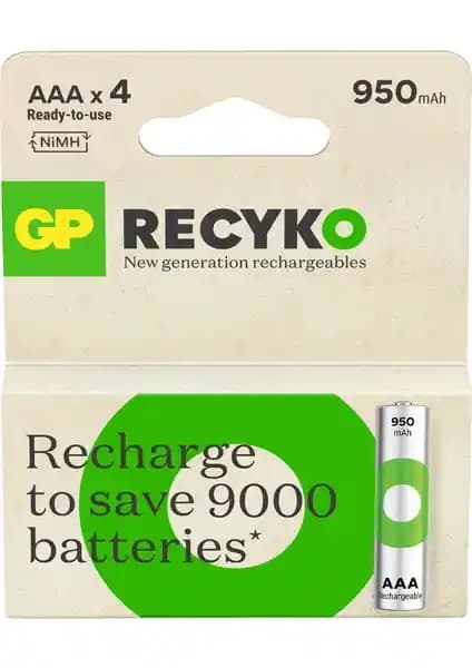 GP Recyko 950 mAh ve GP Recyko Pro 800 mAh AAA Şarjlı Pil Karşılaştırması ve Kullanım Önerileri