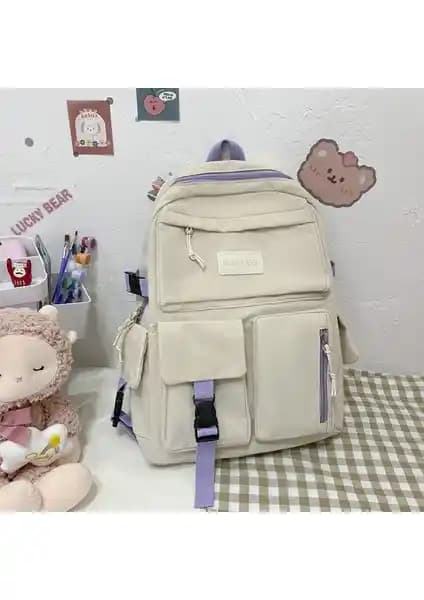 Gu Wei Xuan ve Relaxion 2235 Mavi Kamuflaj Desenli Okul Sırt Çantası Karşılaştırması