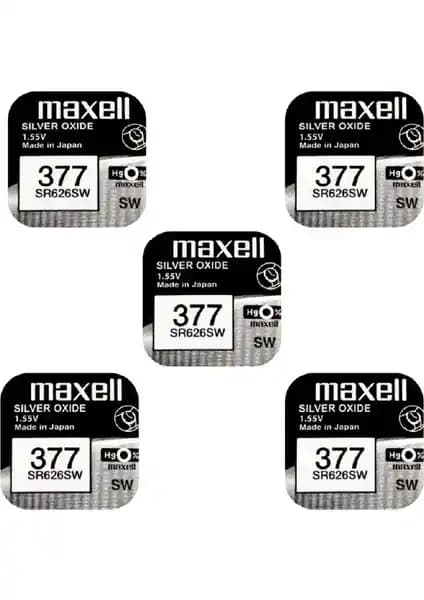 Maxell 377 SR626SW ve Tianqiu AG13 LR44H Pil Karşılaştırması ve Kullanım İpuçları