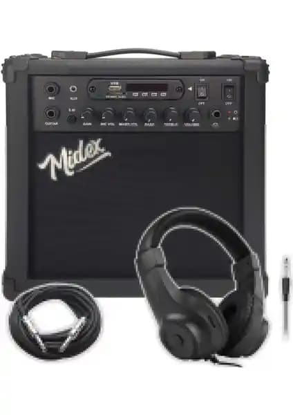 Midex MGA-25BKBT-HD ve MGA-35BK-PAK Elektro Gitar Amfisi Karşılaştırması ve Özellikleri