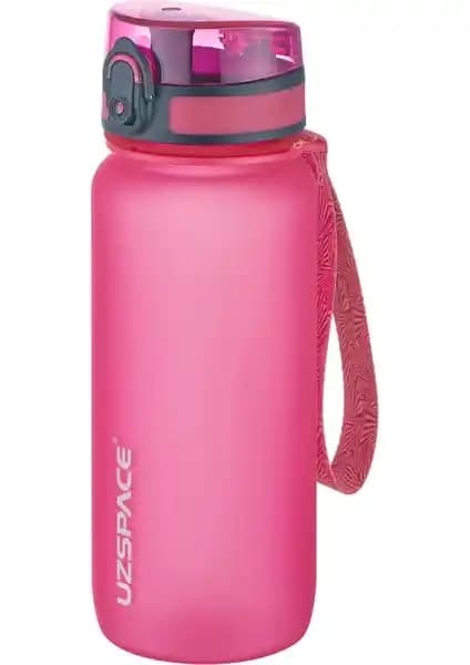 Uzspace 650 ml Pembe ve 1000 ml Çift Renk Tritan Su Matara Karşılaştırması