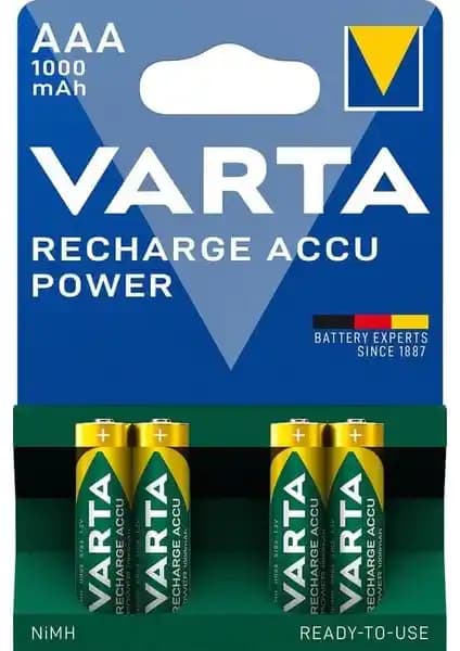 Varta Şarjlı Pil Karşılaştırması: 1000 mAh ve 800 mAh Modellerinin Özellikleri ve Kullanım Alanları