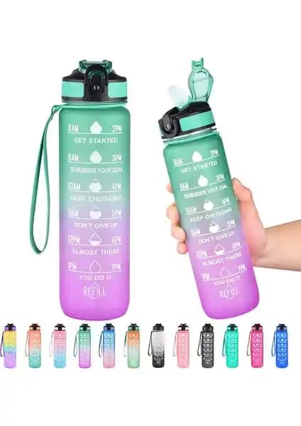 Yongtai Semgears 1L ve Uzspace Fiftyfifty 1100ML Su Şişeleri Karşılaştırması