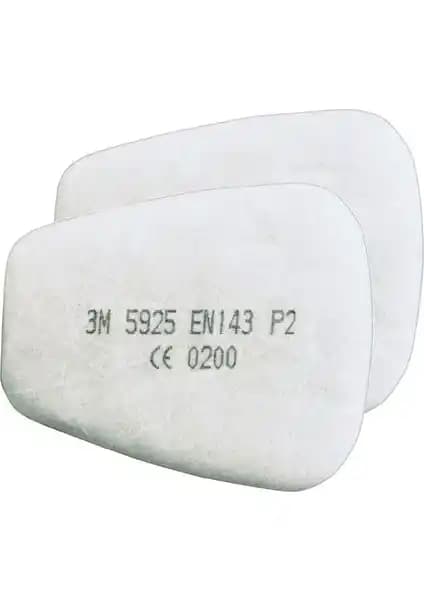 3M 5925 P2 Toz ve Sis Filtresi Pedi Endüstriyel Güvenlik ve Koruma Çözümü