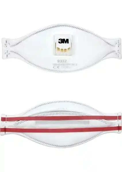 3M 9332 N99/95 FFP3 Toz ve Solunum Maskesi Güvenli Koruma ve Konfor Sunar