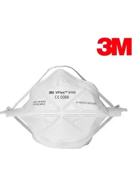 3M Vflex 9152E FFP2 Ventilsiz Toz ve Sis Solunum Koruyucu Maske Ürün Tanıtımı ve Özellikleri