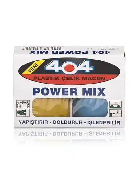 404 Powermix Plastik Çelik Macun Kaynak: Çok Yönlü ve Dayanıklı Onarım Çözümünüz