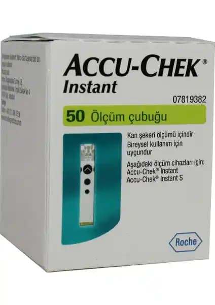 Accu-Chek Instant Test Şeridi 50'li Paket Güvenilir ve Kullanıcı Dostu Ölçüm Çözümü