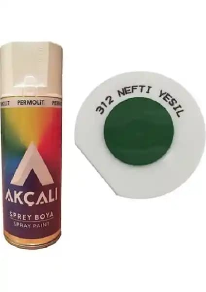 Akçalı Nefti Yeşil (312) Sprey Boya: Dayanıklı ve Çevre Dostu Uygulama Seçenekleri