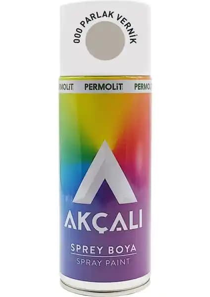 Akçalı Sprey Boya 400 ml Parlak Vernik: Çok Yönlü, Dayanıklı ve Yüksek Parlaklık Sağlayan Boya Çözümü