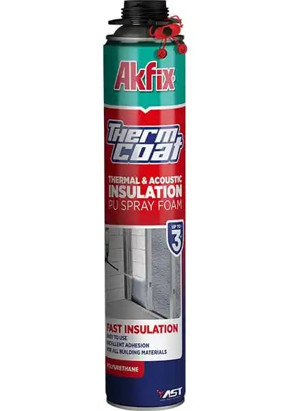 Akfix Thermcoat Termal ve Akustik Yalıtım Köpüğü: Modern İzolasyon Çözümünün Detaylı İncelenmesi
