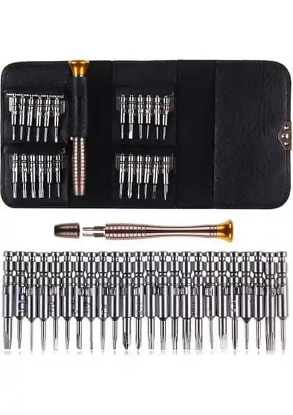 Akman CT-01 Çok Yönlü Mini Tornavida Seti Elektronik ve Tamir İşleri İçin Profesyonel Kullanım