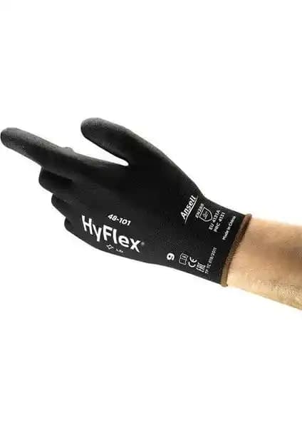 Ansell HyFlex 48-101 Poliüretan Kaplı Endüstriyel Eldivenleri Güvenilir ve Hassas Performans Sunar