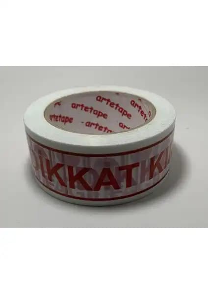 Artetape 45 mm x 100 metre baskılı koli bandı kırılabilir ürünler için güvenilir ambalaj çözümü