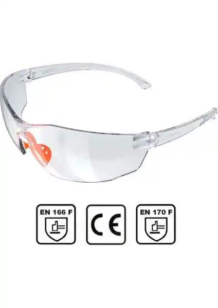 Badem10 Baymax S1100 İş Güvenlik Gözlüğü Kimyasal ve Termal Risklere Karşı Yüksek Koruma Sağlar