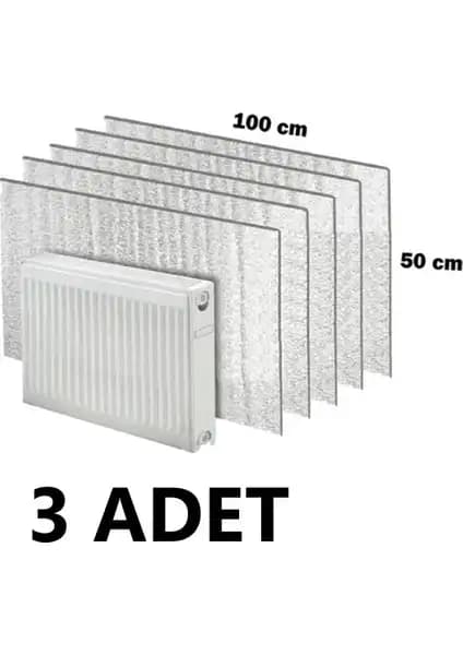 Baffhome Ankaflex 3'lü Radyatör Arkası Isı Yalıtım Folyo Plakası Ürün Tanıtımı ve Özellikleri