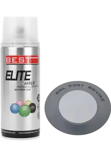 Best Elite Sprey Boya RAL 9301 Beyaz Eşya ve Çevresel Dayanıklılık Özellikleri