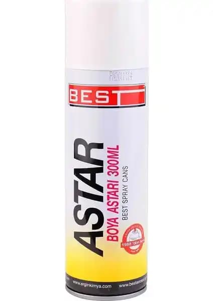 Best Spray Astar 300 ml Tekli: Yüzey Hazırlama ve Boyama İçin Güçlü Çözüm