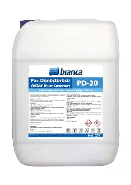 Bianca Pas Dönüştürücü Astar PD-20: Pas Önleyici ve Koruyucu Endüstriyel Çözüm