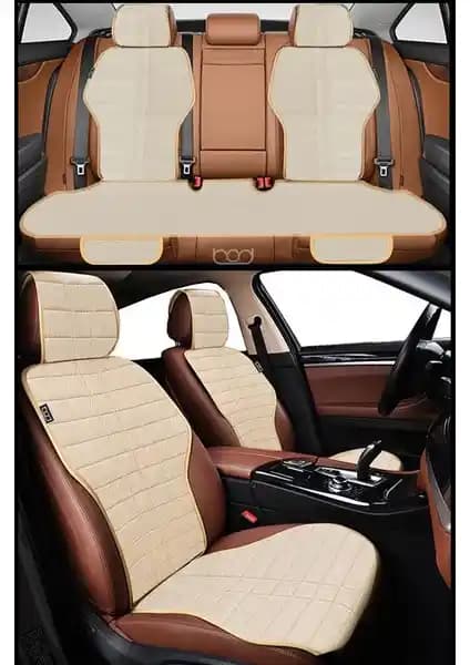 Bod Tay Tüyü Cepli Oto Koltuk Minder Seti: Dayanıklı ve Şık Araç İç Koruma Çözümü