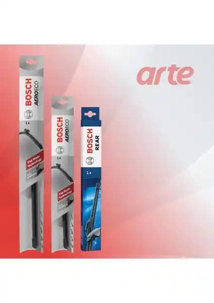 Bosch Fiat Egea Cross AeroEco Silecek Takımı - Uzun Ömürlü ve Yüksek Performanslı