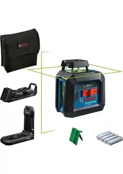 Bosch GLL 2-20 G + LB10+DK10 Çizgi Lazeri: Yüksek Performans ve Dayanıklılık