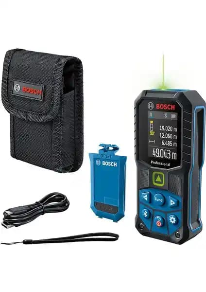 Bosch Glm 50-27 Cg Yeşil Lazerli Uzaklık Ölçer: Dayanıklı ve Hassas Profesyonel Ölçüm Cihazı