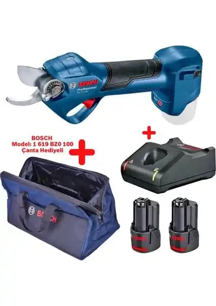 Bosch Pro Pruner 12 V Çift Akülü Dal Budama Makası ile Verimli Bahçe Bakımı