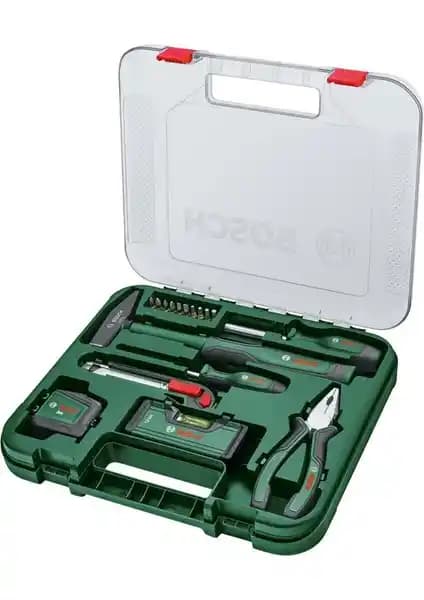 Bosch Universal 17 Parça El Aleti Seti: Çok Amaçlı, Dayanıklı ve Ergonomik Tasarım