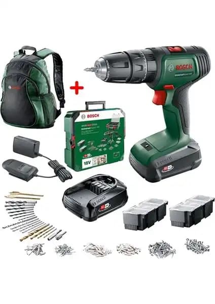 Bosch UniversalImpact 18V Akülü Darbeli Matkap: Güç ve Çok Yönlülüğün Mükemmel Buluşması