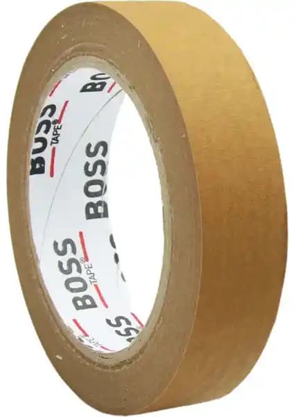 Boss Tape Kahverengi Maskeleme Boya Bandı Profesyonel ve Pratik Kullanım İçin Uygun