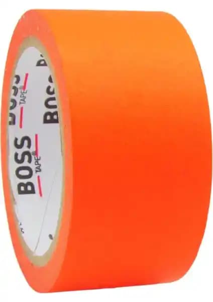 Boss Tape Turuncu Renkli Maskeleme Boya Bandı: Yüksek Kalite ve Güvenilirlik