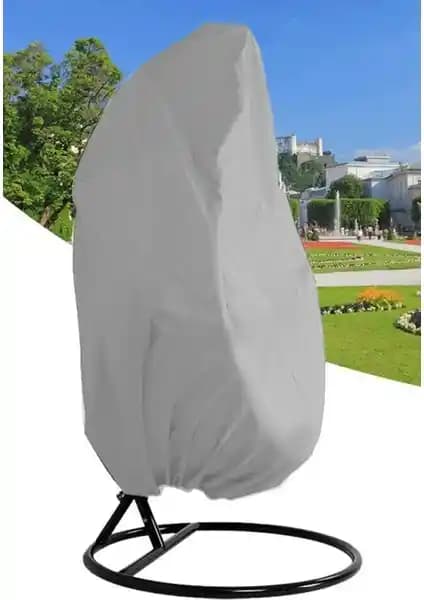 Bundera Koza Gri Salıncak Koruma Kılıfı Bahçe ve Balkonlar İçin Uzun Ömürlü Koruma Çözümü