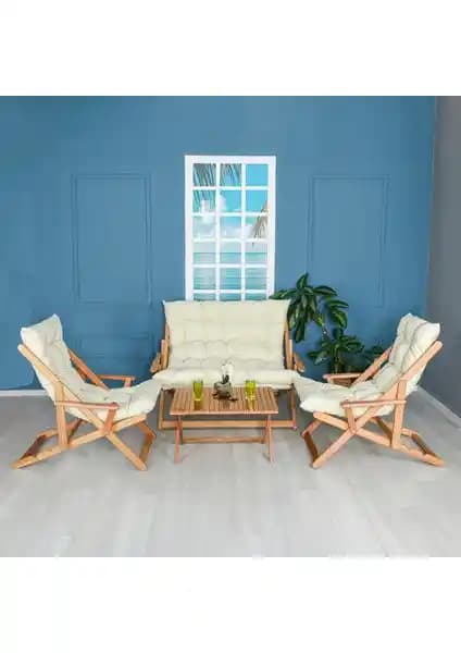 Bysay Ahşap Katlanabilir Şezlong: Dayanıklı ve Şık Dış Mekan Oturağı