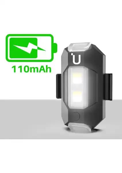 C9 2 Li RGB Mini LED Lamba Güvenlik ve Görünürlüğü Artıran Çok Renkli Taşınabilir Işık
