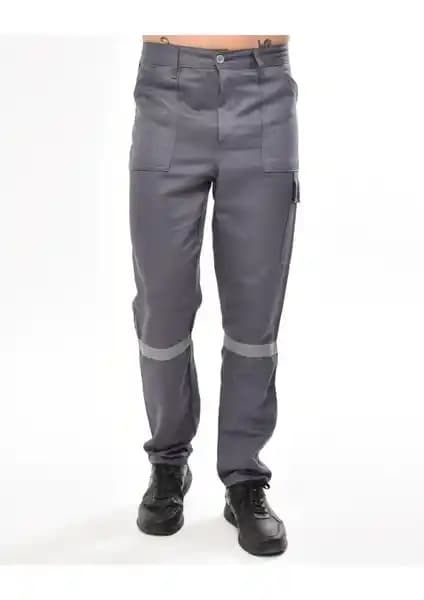 Çamdalı İş Elbiseleri Gri İş Pantolonu: Ergonomik ve Dayanıklı Profesyonel Giyim