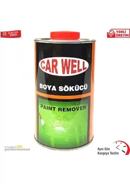 Car Well Boya Sökücü 1 kg Güçlü ve Güvenilir Boya Temizleme Çözümü