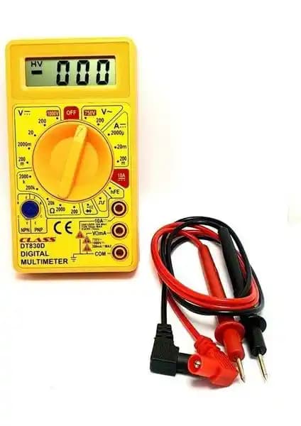 Class DT-830D Dijital Multimetre ile Güvenilir Elektrik Ölçümleri ve Kullanım İpuçları