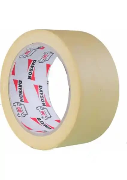 Dayson Beyaz Maskeleme Bantı 48mm×35m Yüksek Kalite Profesyonel Boya Bantları