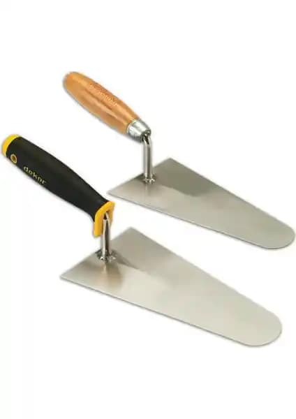 Dekor 062 Ahşap Saplı Sıvacı Malası 22 cm dayanıklı ve ergonomik inşaat aracı