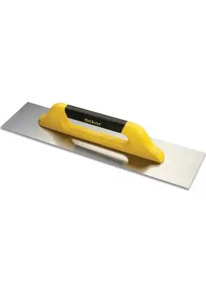 Dekor Alçı Malası Plastik Saplı Yay Çeliği 40 cm Yüksek Kalite ve Dayanıklılık