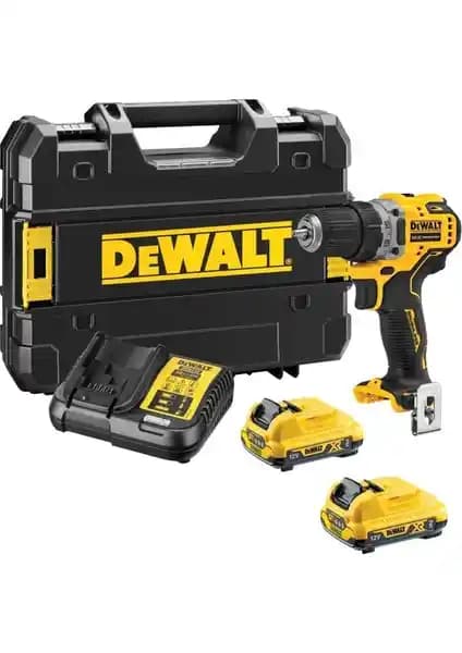 Dewalt DCD701D2-QW Şarjlı Vidalama Makinesi 12V Hafif ve Yüksek Performanslı