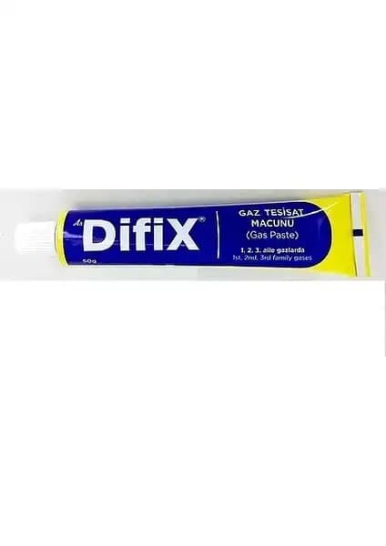 Difix Doğalgaz Macunu 50 gr Tüp Güvenilir Sızdırmazlık Çözümü