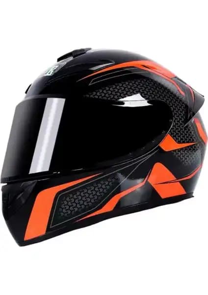 Dimute Shop Tam Kapsamlı Yetişkin Unisex Motosiklet Kaskı Güvenlik ve Konfor Bir Arada