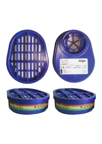 Dräger X-Plore Abek1 Gaz Maskesi Filtresi ile Güvenli ve Konforlu Endüstriyel Koruma